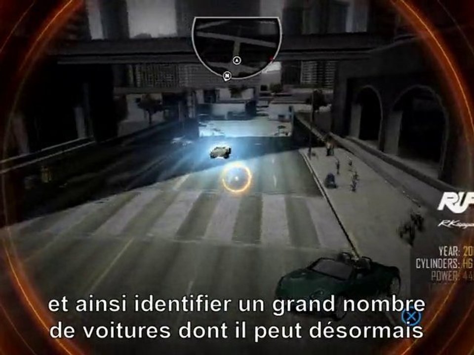 Driver San Francisco - Explications du mode Shift