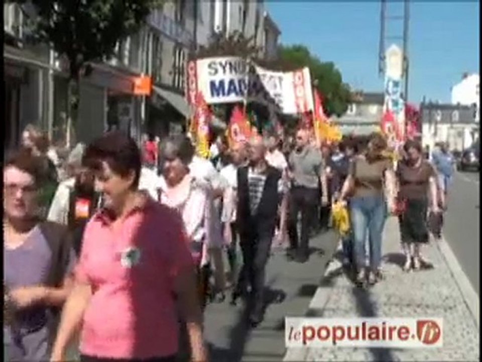 Retraites : manifestation à Limoges juin 2010