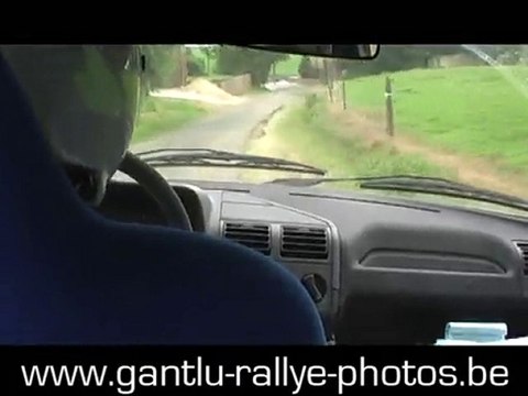 Fabrice Germain - JL Hottelet , Peugeot 205 3.8 Haute Senne