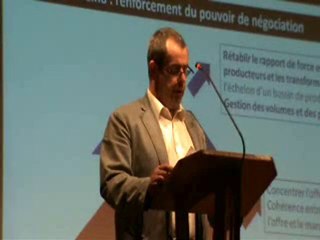 Discours d'André Quénet : le projet OP/AOP de la FDSEA29