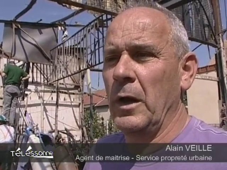 Un incendie criminel à Corbeil-Essonnes