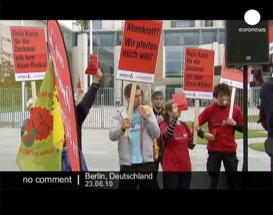Anti-nuclear demonstration in Germany - no comment