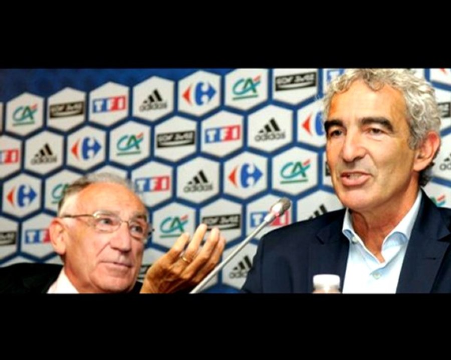 CARTON ROUGE pour Raymond DOMENECH.RAM-O.