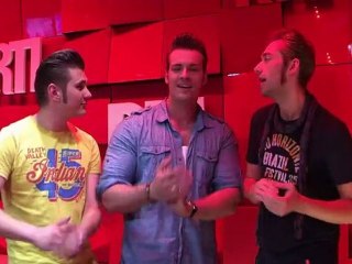 The Baseballs A capella dans les Studios de RTL