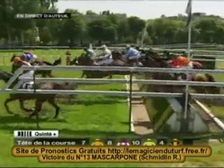Vidéo Quinté PRIX CHINCO a Auteuil Jeudi 24 juin 2010
