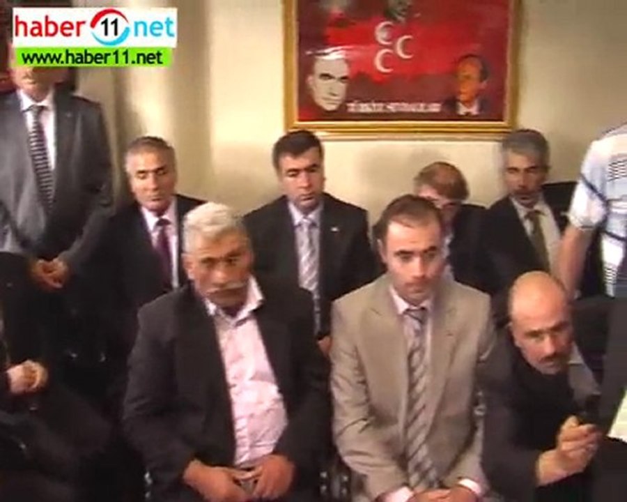 MHP'Lİ OKTAY VURAL BOZÜYÜK'TE - www.haber11.net