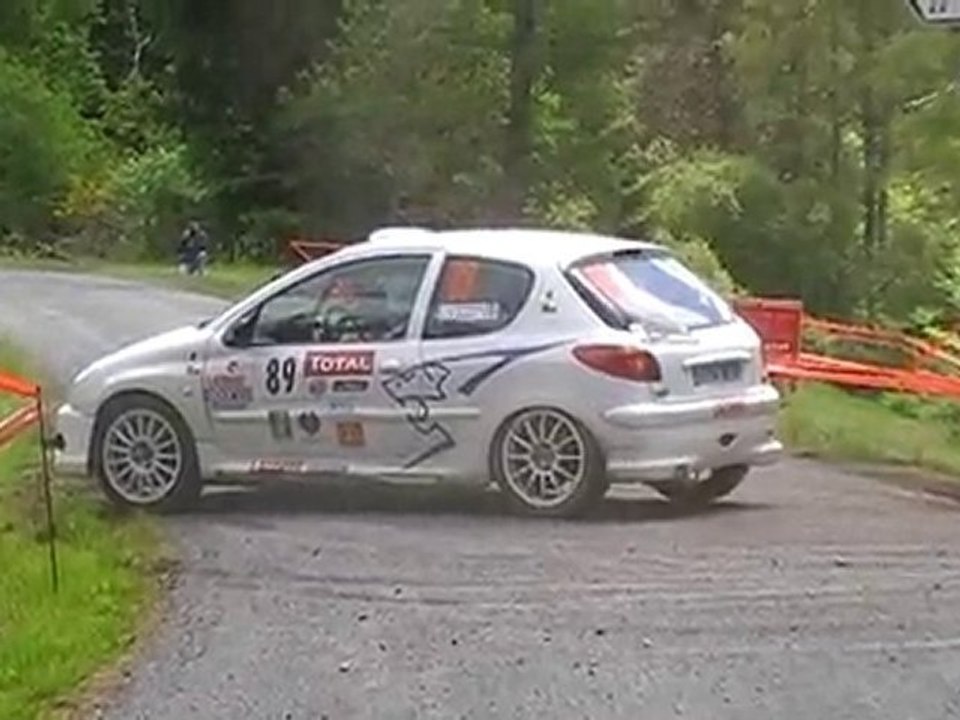 Rallye du Limousin : Frayeur de Christophe Poutissous
