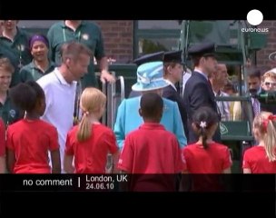 Queen Elizabeth II at Wimbledon - no comment