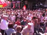 MANIFESTATION POUR LA RETRAITE A 60 ANS