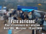 Aérvidéo de la fête aérienne 19 juin à la Base 106 Mérignac