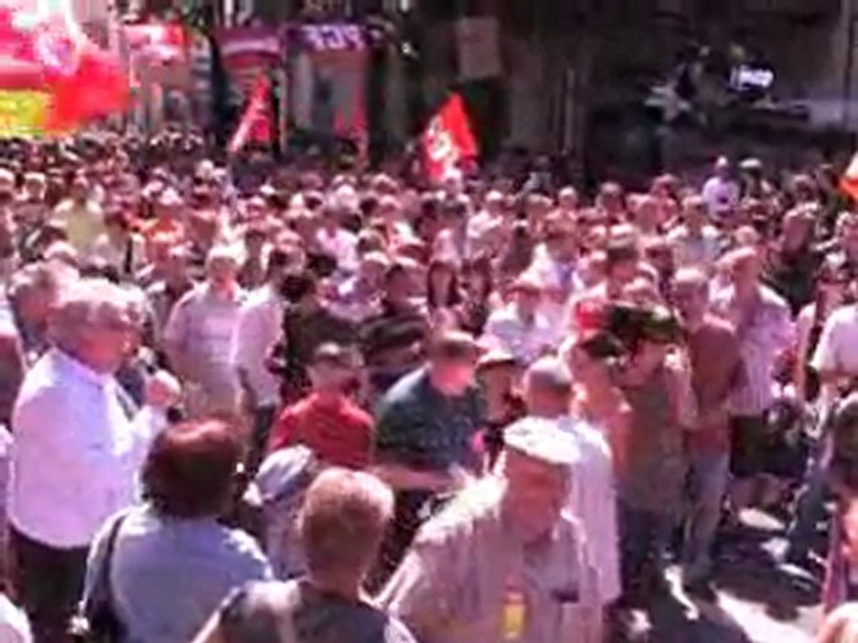 MANIFESTATION 24 JUIN RETRAITES CLERMONT FERRAND