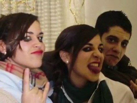 Montaje presentado en acto de graduación del IES de Belmez