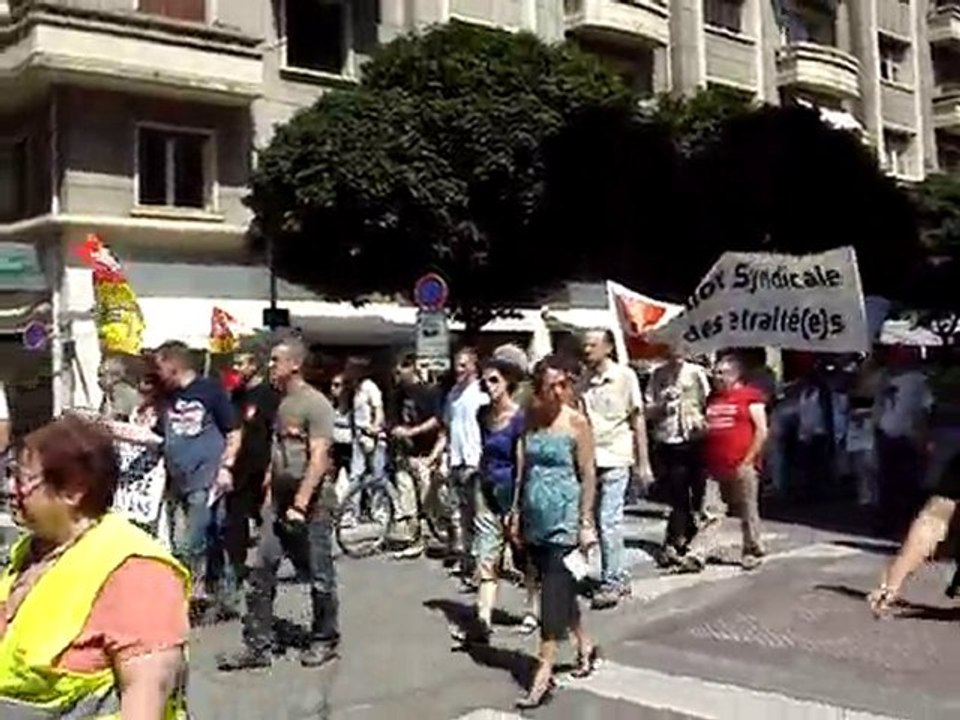 manif à Chambéry