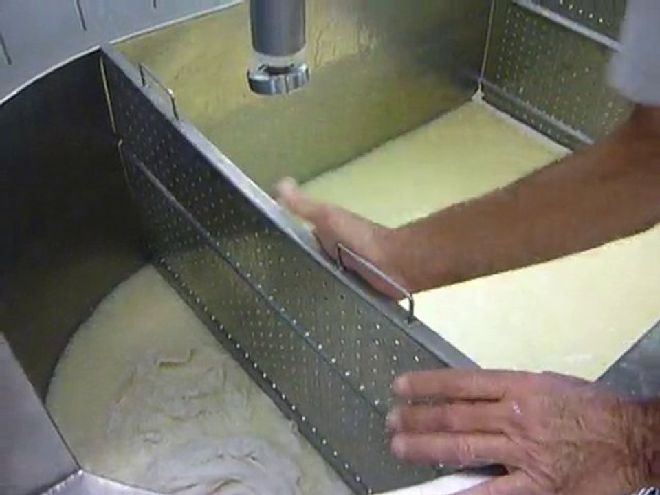 10-Obtention d'un bloc de fromage