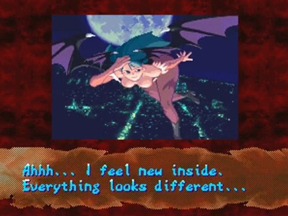 Vampire Savior - Morrigan's Ending