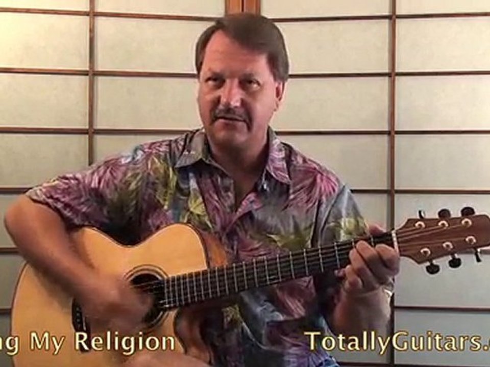 R.E.M - Losing My Religion Guitar lesson