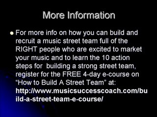 What Qualities to Look For In Your Street Team