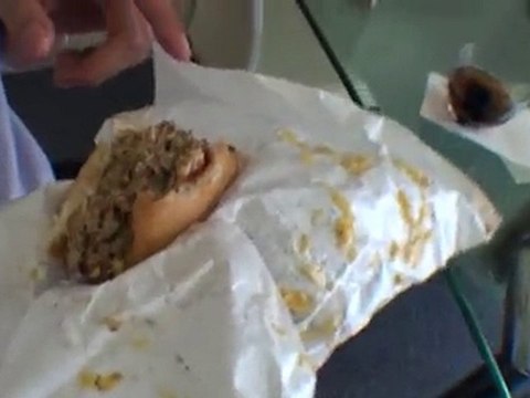 ロッテリアの10段バーガー