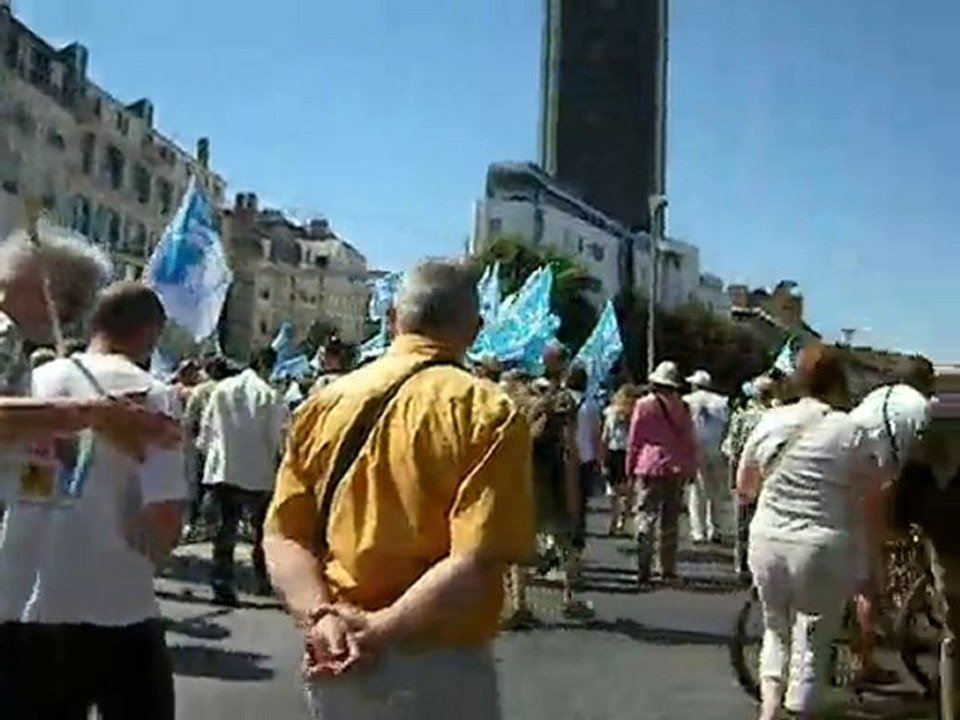 Manifestation du Jeudi 24 Juin 2010 à Nantes (44) - vidéo 2