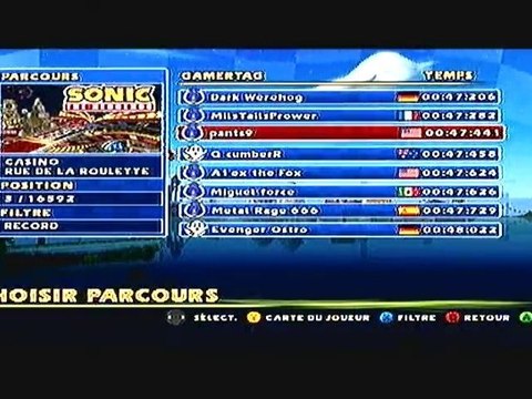 BlaBla Sonic & SEGA All-Stars Racing (Xbox 360)