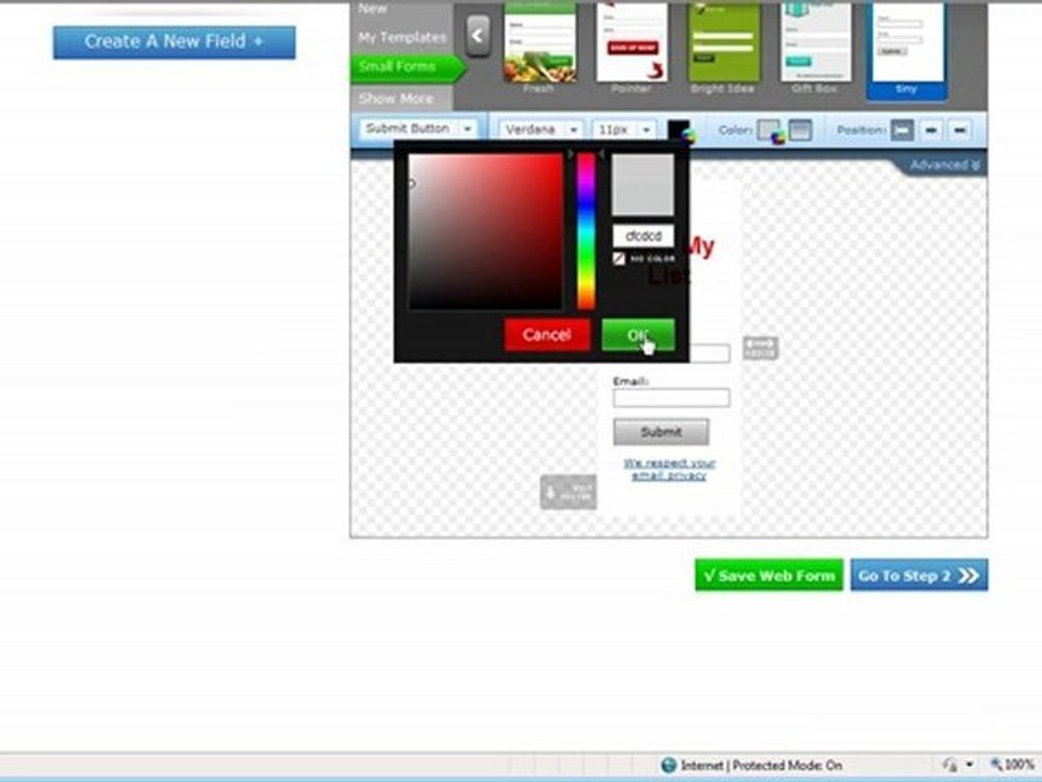 How to Make a Lead Capture Form Using AWeber