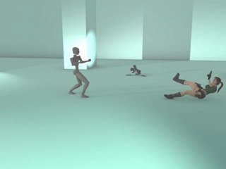Lara croft test animation