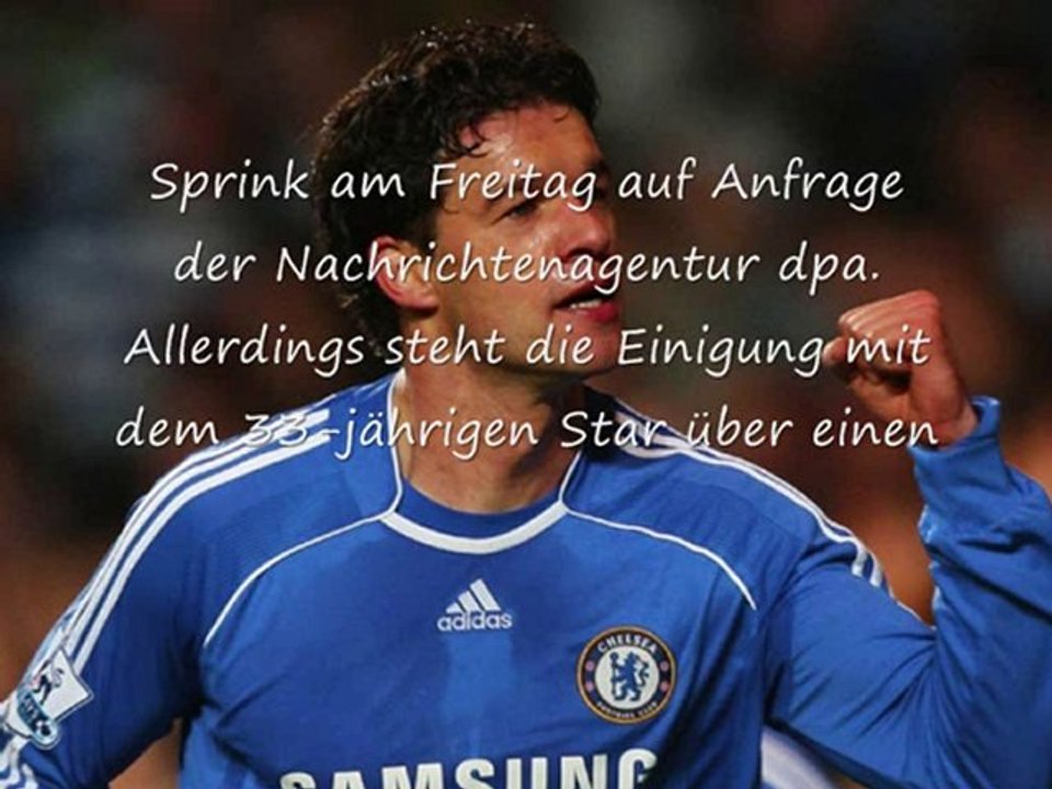 Noch kein Vollzug: Ballack kurz vor Einigung mit Bayer