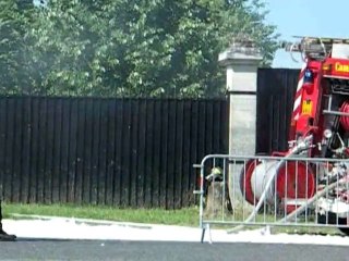 Verderonne: incendie dans un camion de ramassage des déchets