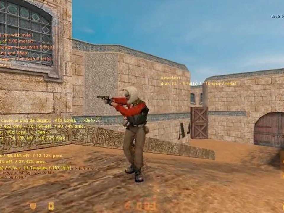 essai vidéo fraps sur le jeu Counter-Strike : Condition Zero