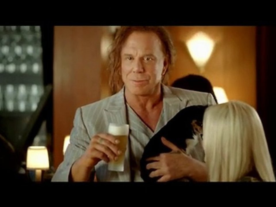 New Mickey Rourke commercial