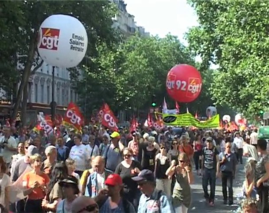 Tous contre la loi sur les retraites 24/06/2010