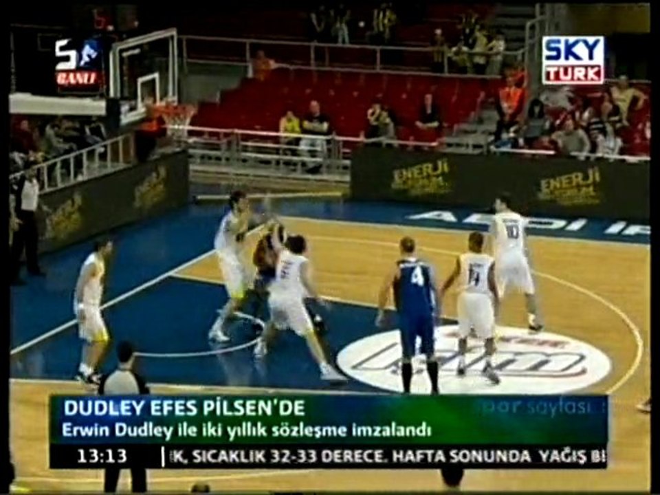 Dudley Efes Pilsen'de