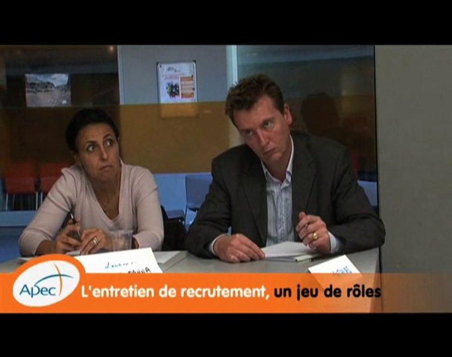 Entretien de recrutement : un jeu de roles