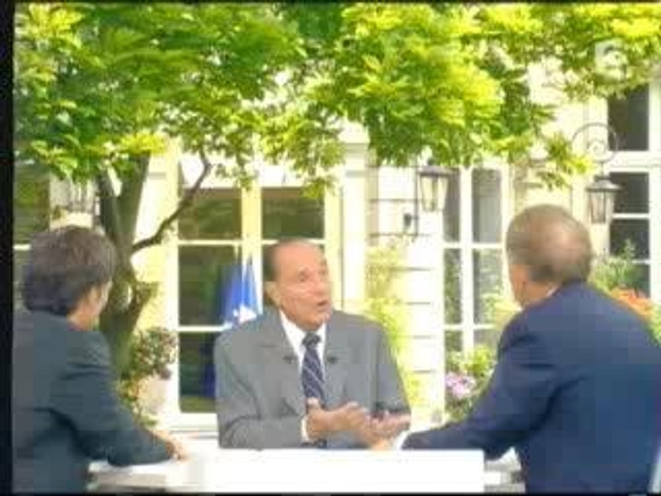 Chirac Allocution du 14 juillet 2006