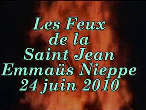 Les Feux de la Saint Jean à Emmaus-Nieppe