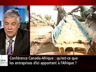 Gérald Fillion - Conférence Canada - Afrique