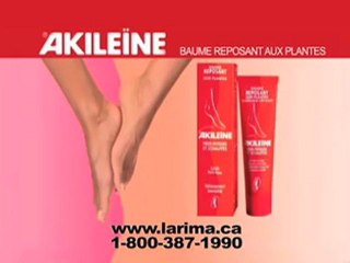 AKILEINE Baume Reposant aux Plantes Publicité Quebecoise