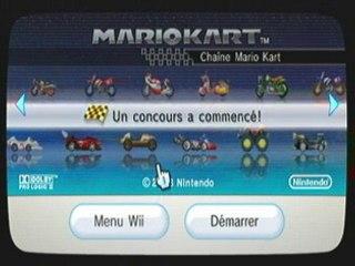 Petit Moment sur le menus de la wii