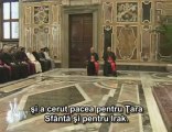 Benedict XVI: Pace şi dreptate pentru Orientul Mijlociu