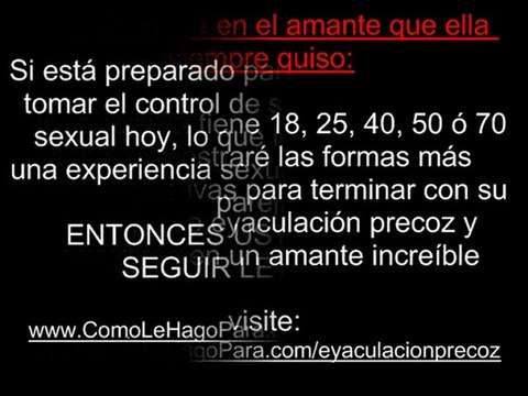Tratamientos Para Eliminar la Eyaculacion Precoz