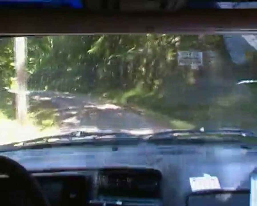 cam embarquée José Lara et Seb Caminade rallye sauveterre