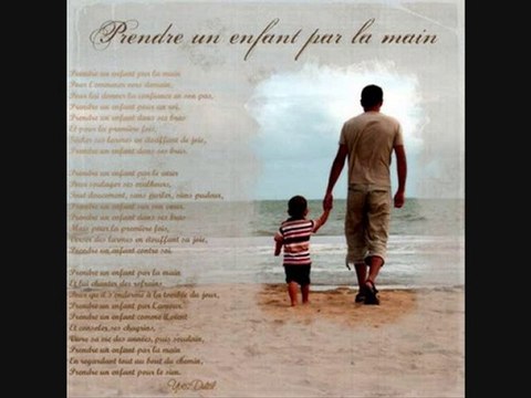prendre un enfant par la main par christian Arnault
