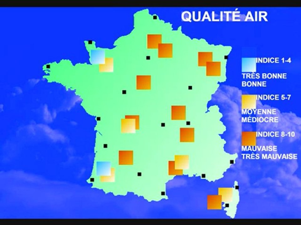 Météo 2 juillet 2010: Chaleur, pollution ozone, orages