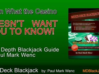 Blackjack - game Multi-deck Blackjack Book