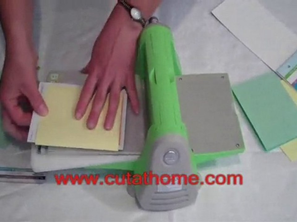 Emboss PLUS - Provo Craft's Cuttlebug Embossing Plus