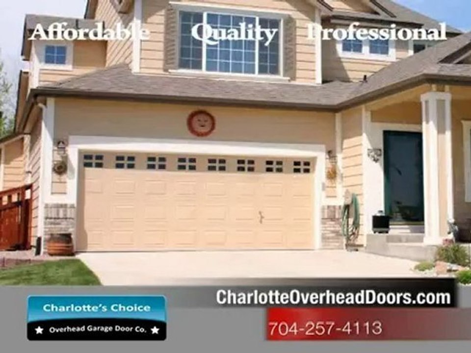 Charlotte's Choice Overhead Garage Door Repair 704-257-4113
