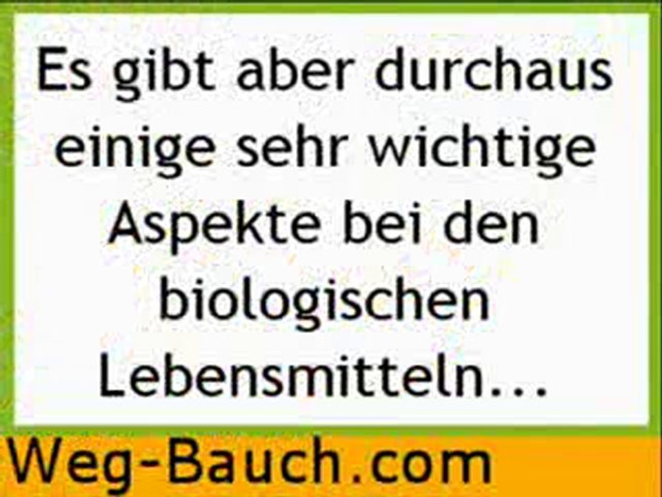 Bio Lebensmittel - Sind Biologische Lebensmittel Gesünder?