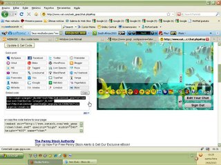 COMO COLOCAR XAT EM UM SITE