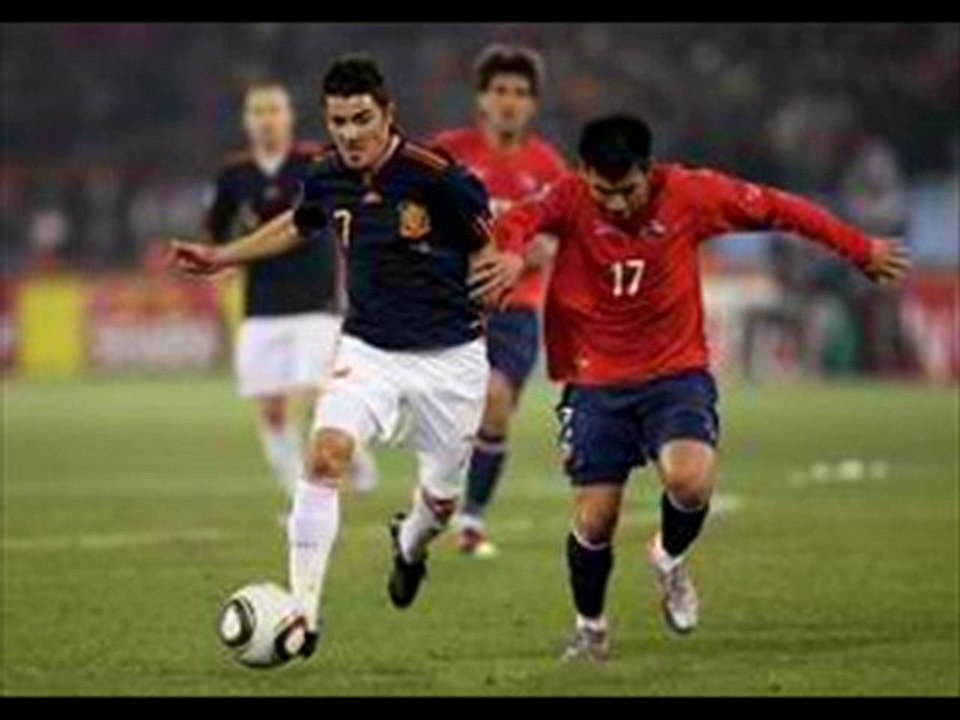 Chile 1-2 Spain Villa, Iniesta, Millar great-strike