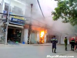 que vengan los bomberos